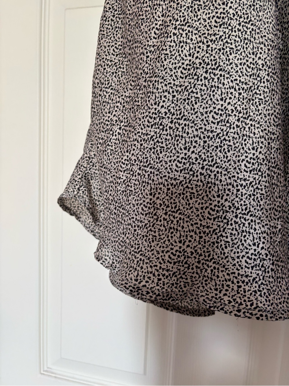Sienna Sky Cream and Black Speckled Midi Skirt